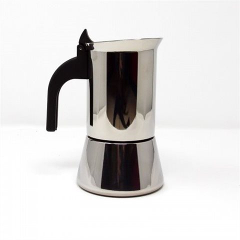 Cafetière Italienne inox - Vénus -  4, 6 ou 10 tasses Bialetti